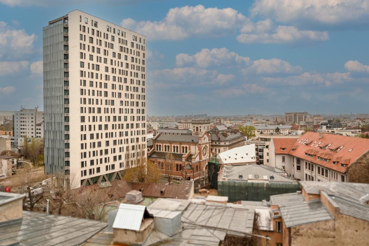 Splendid 2Br Apartment With Breathtaking Views Of Casa Poporului Bucharest Exterior photo